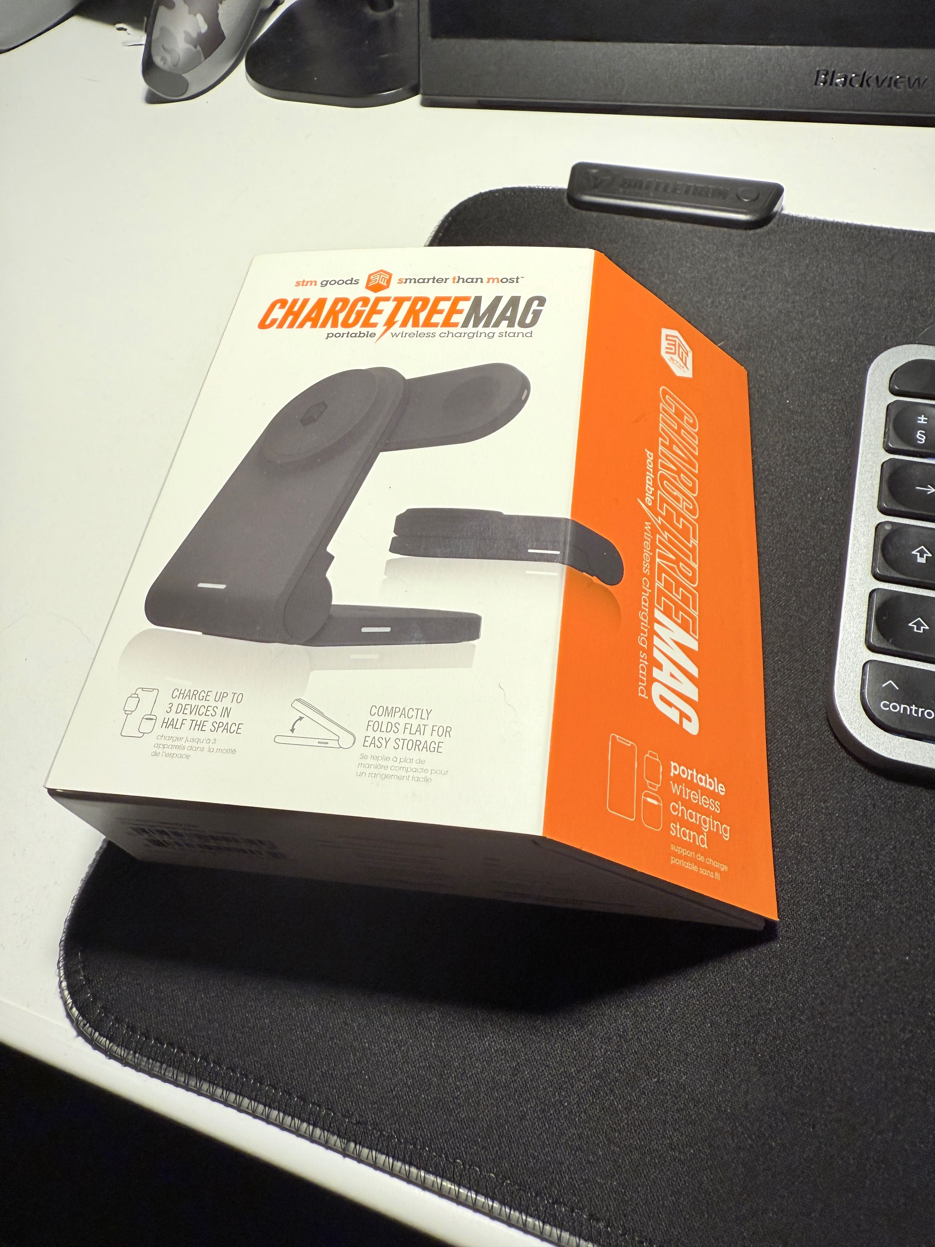Ładowarka MagSafe STM ChargeTree Mag 3w1 Apple Watch/AirPods/iPhone