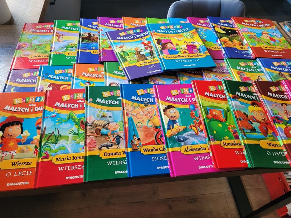 Zestaw 31 książek dla dzieci