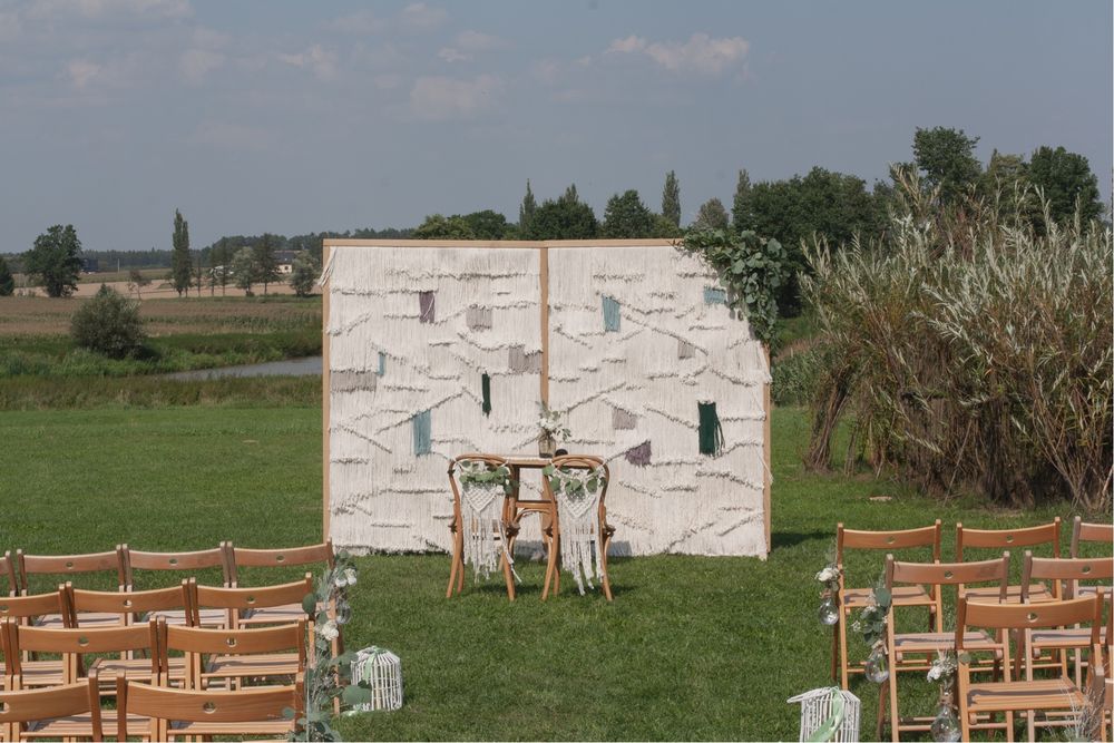 Ścianka ślubna Boho na sprzedaż lub wynajem