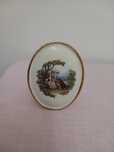 Stary porcelanowy wazonik pojemnik Vintage