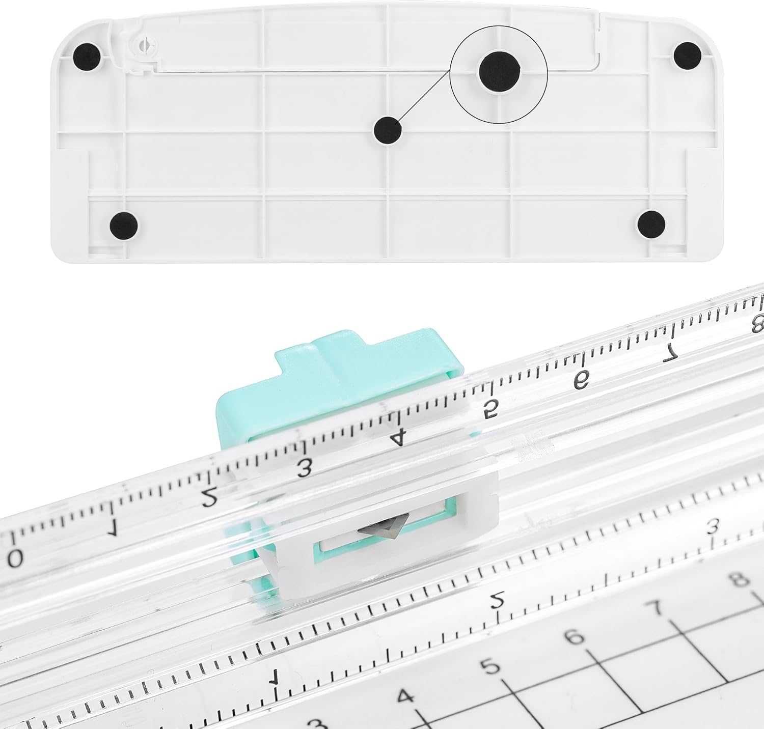 JIANTA Trymer do papieru A4 z automatyczną ochroną, do rękodzieła