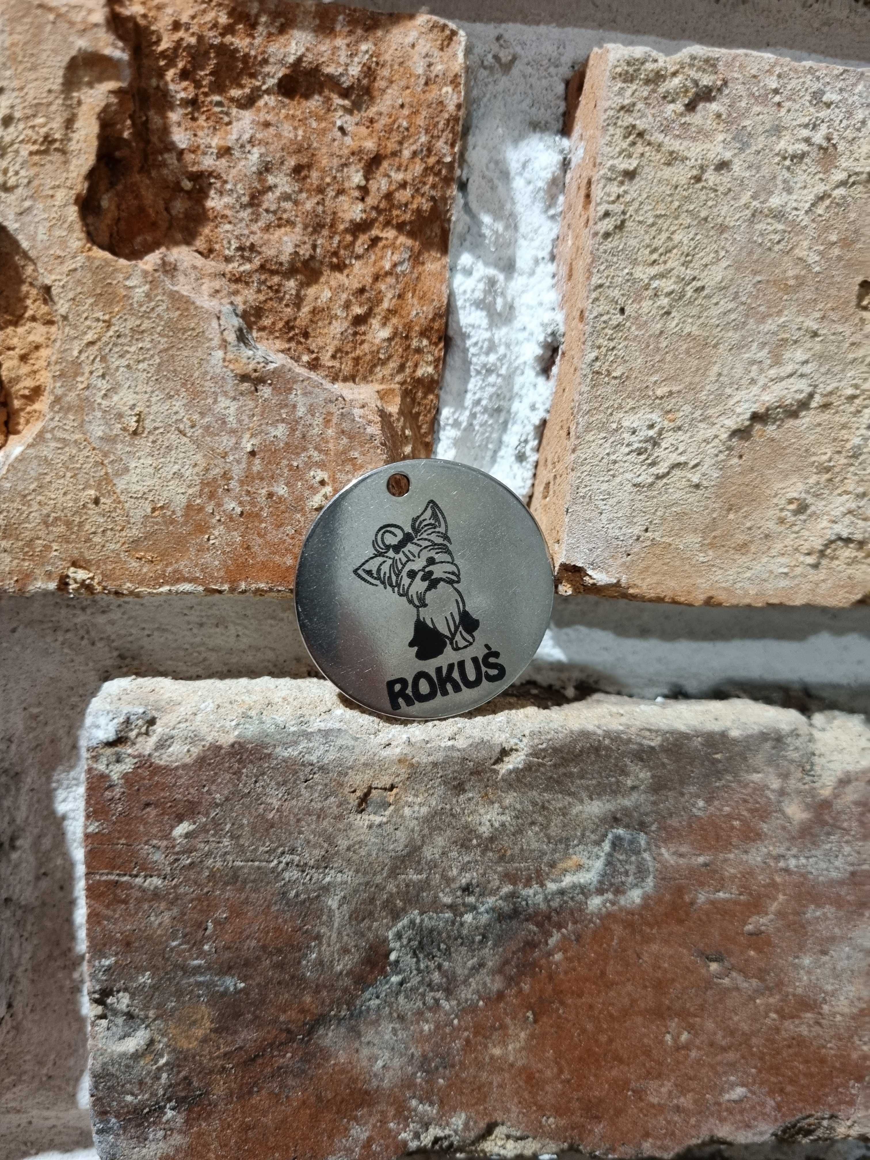 Zawieszka dla Psa dowolny grawer imię, zdjęcie