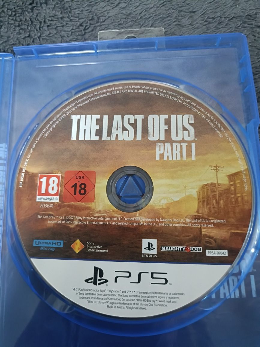 Продам диск Last of us Part 1 для Playstation 5 (Blu-ray)