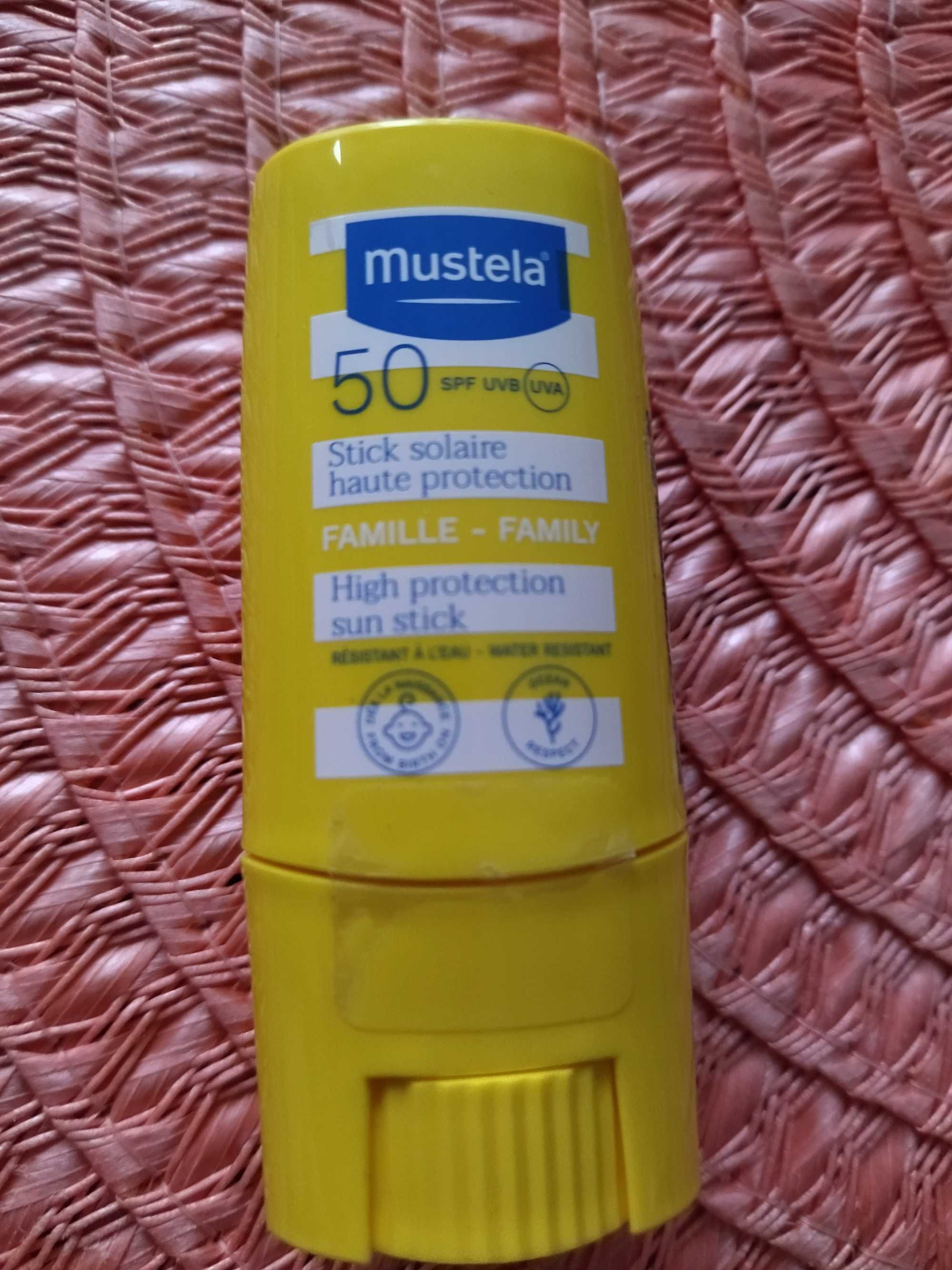 Krem do opalania do całego ciała mustela Sun 50 SPF 9 ml