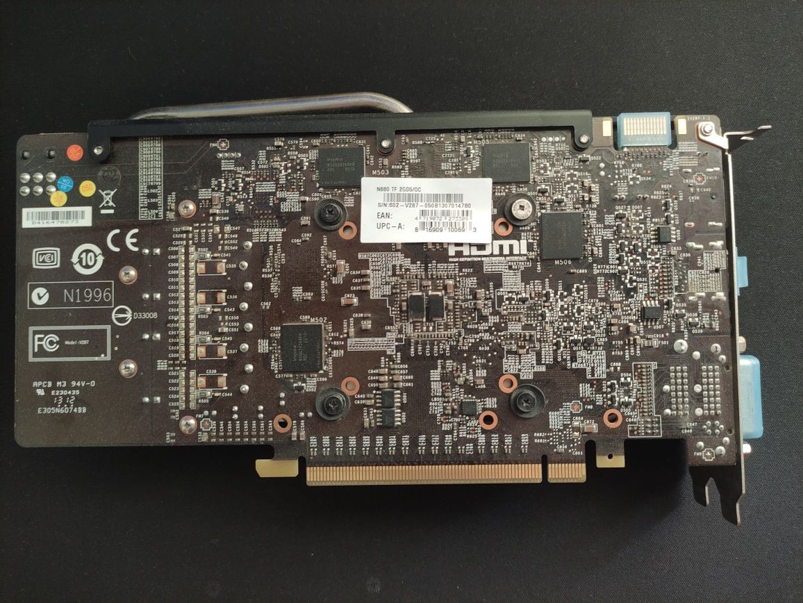 Видеокарта MSI GTX 660 OC 2GB