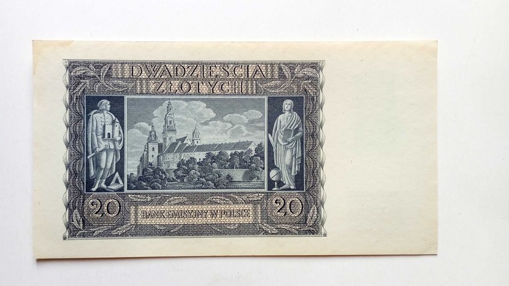 20 zł 1940  - G -   st. UNC-
