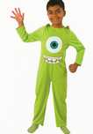 Mike Wazowski potwory i spółka przebranie 7-8 lat