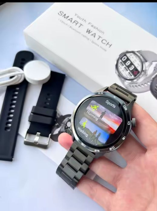 Умные часы I GT5 Pro GPS NFC Smart Watch Мужчины 360*360 AMOLED