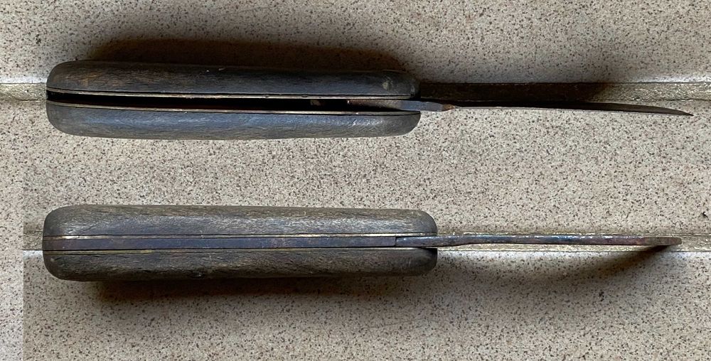 Stary scyzoryk. Gerlach. Nóż sierpak.