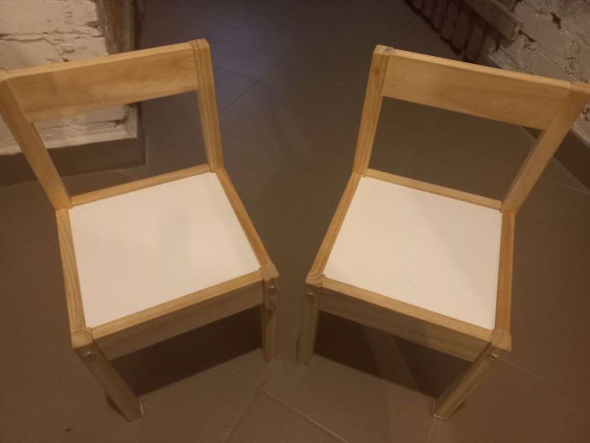 2x krzesełko dziecięce - stan BDB