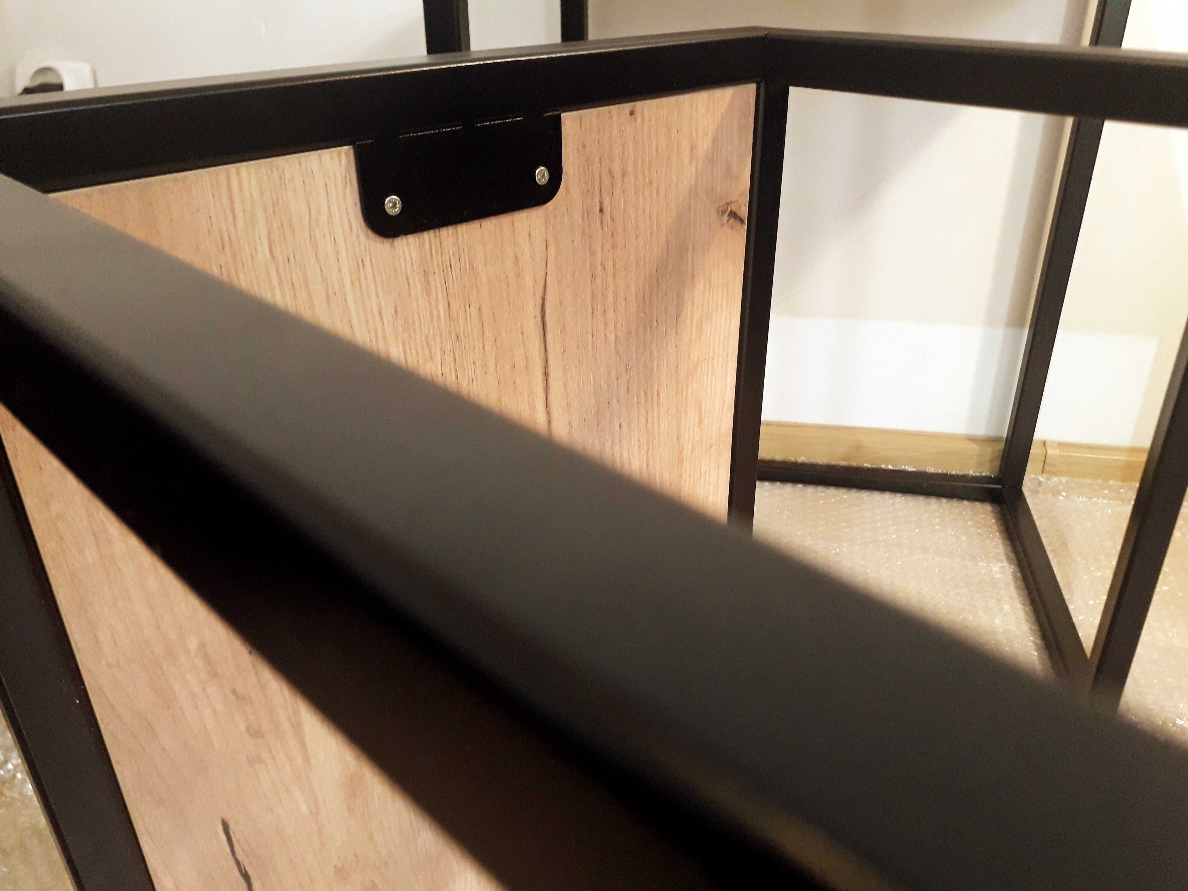 Dwa stoliki LOFT industrialne - NOWE