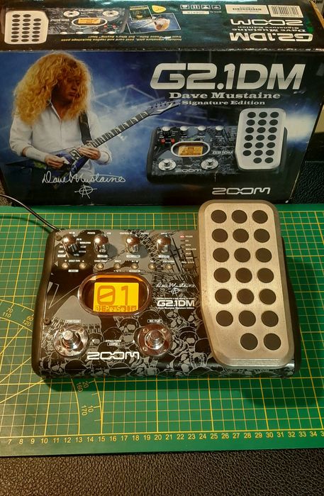 Multiefekt gitarowy Zoom G2.1DM (sygnatura Dave Mustaine z Megadeth)