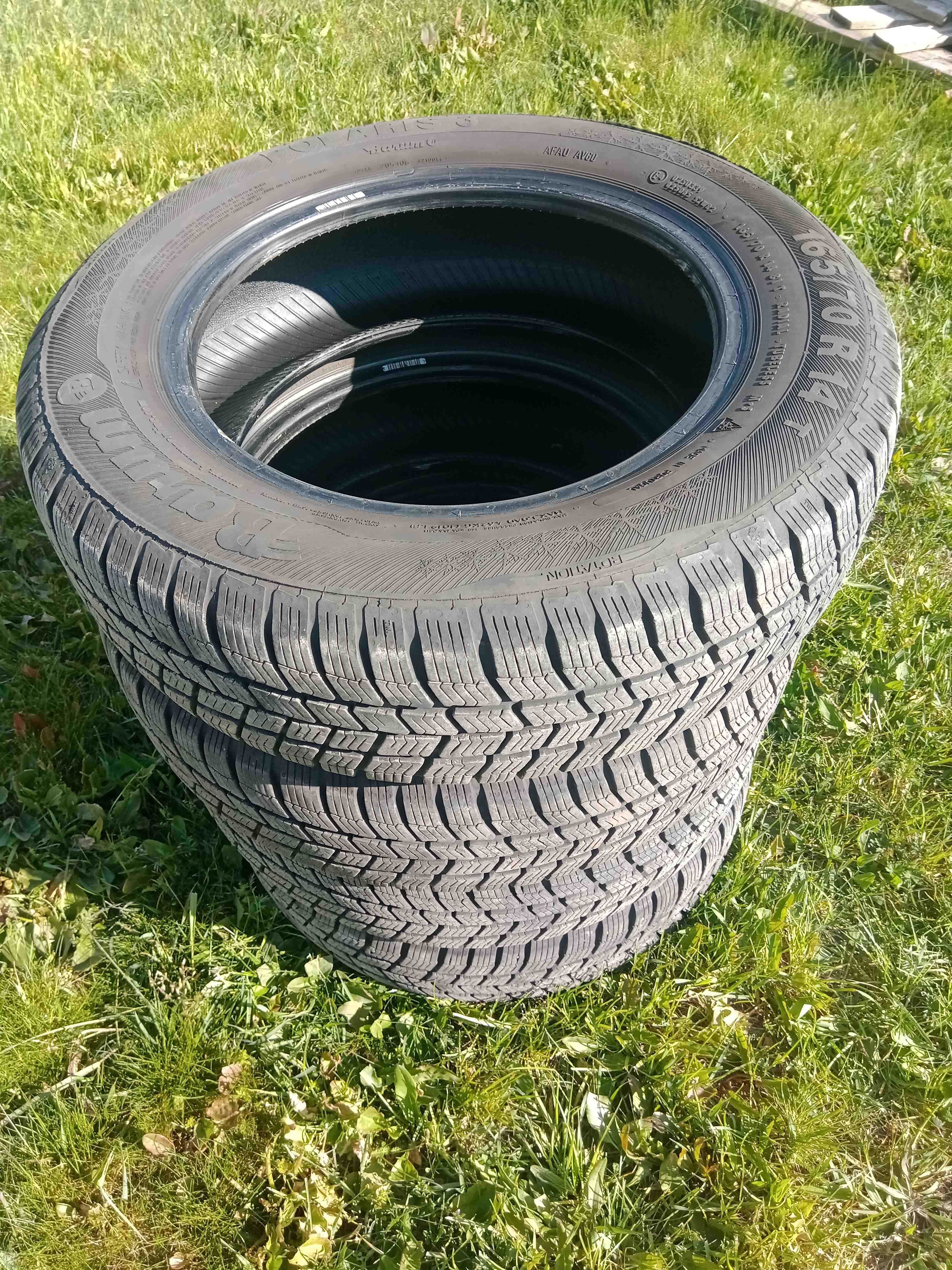 Opony zimowe 4 szt. Barum Polaris 3 165/70 R14 T