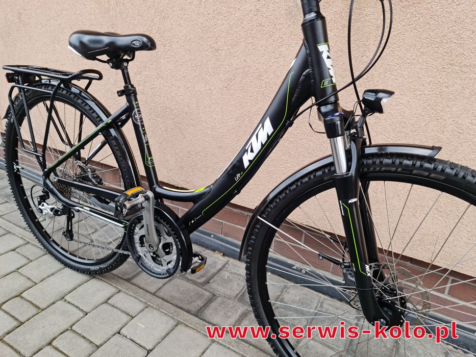 Rower damski damka crossowa KTM koła 28 SHIMANO DEORE XT aluminium