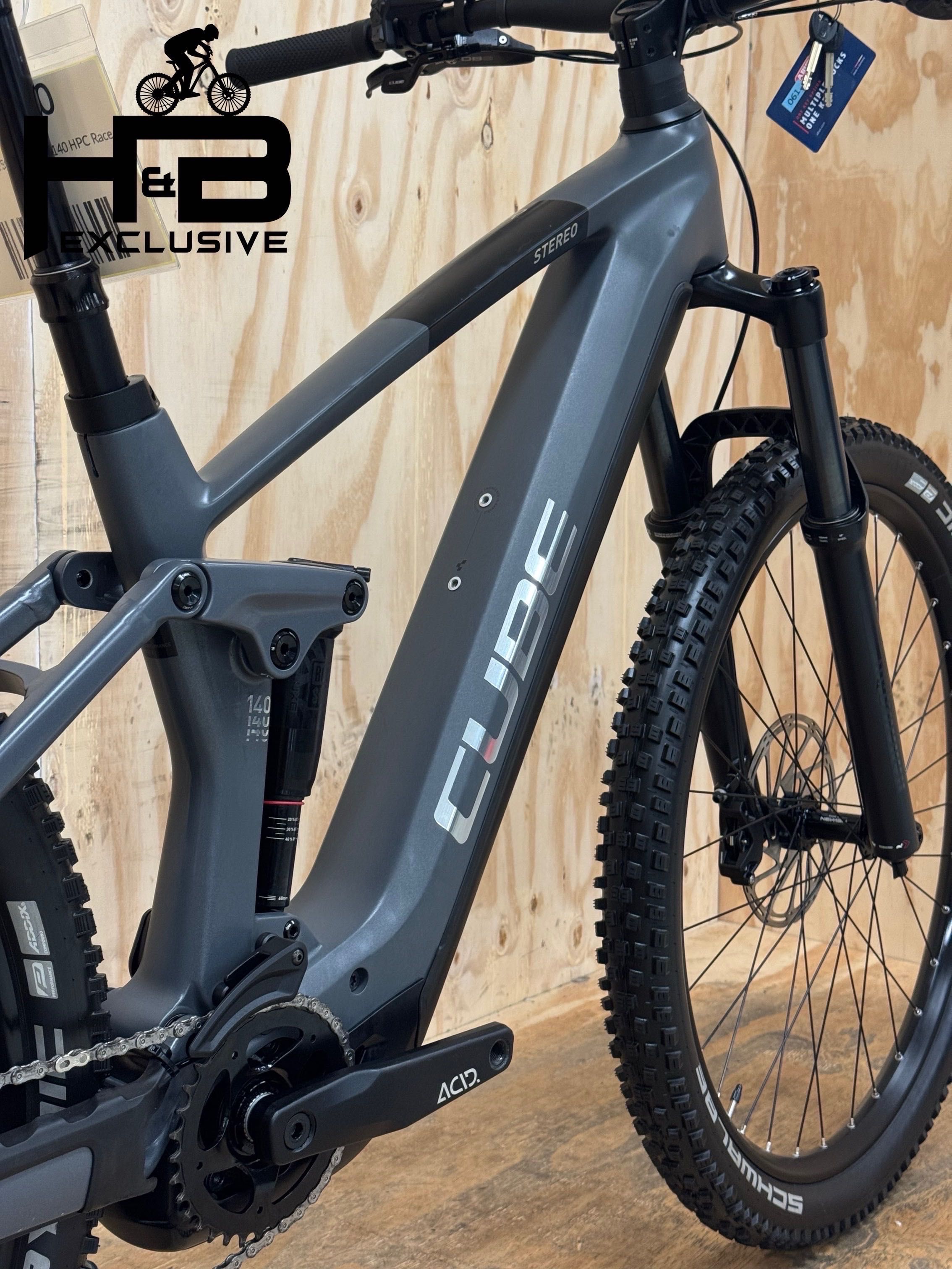 Cube Stereo Hybrid 140 HPC Race 750 Carbon Shimano XT 2024