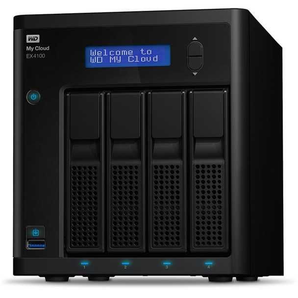 NAS WD EX4100 - 4slot até 24TB - Servidor/Cloud + Oferta 2discos