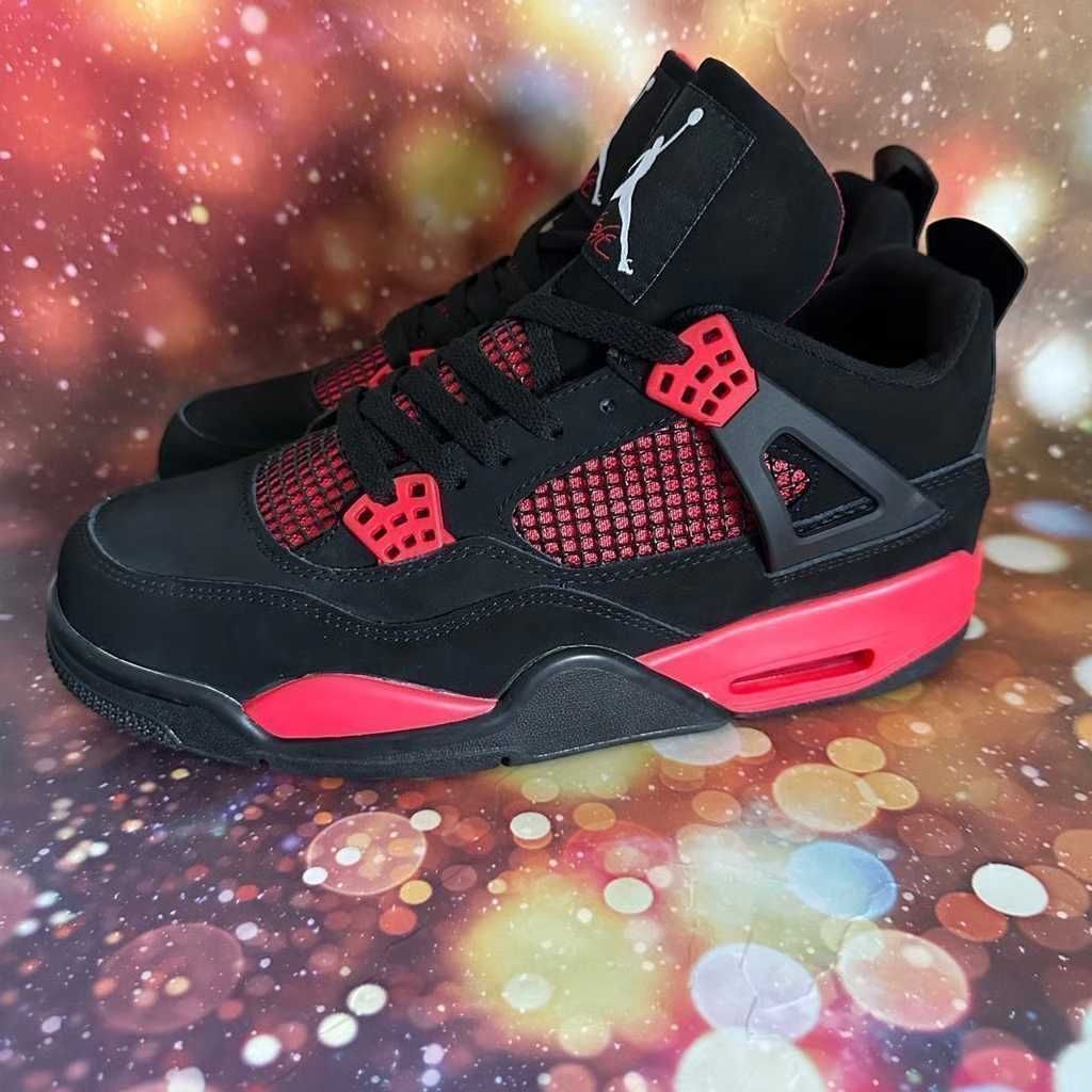 jordan_4 "Red_Thunder" Buty damsk/ieLowFog/Butydamskie./.40