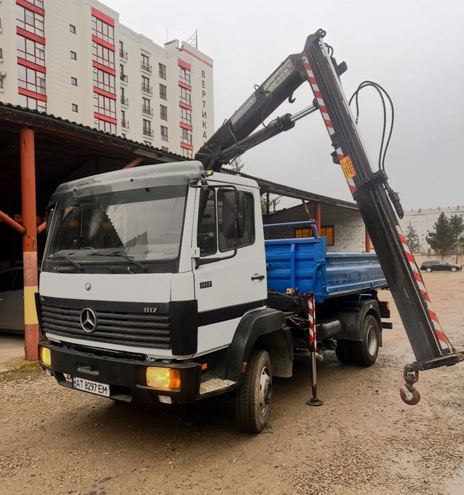 Самоскид  маніпулятор mercedes