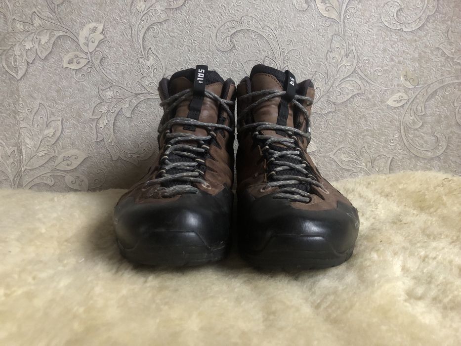 Водонепроникні шкіряні чоботи Salewa трекінг 48 47,5 47 46,5 31 30,5