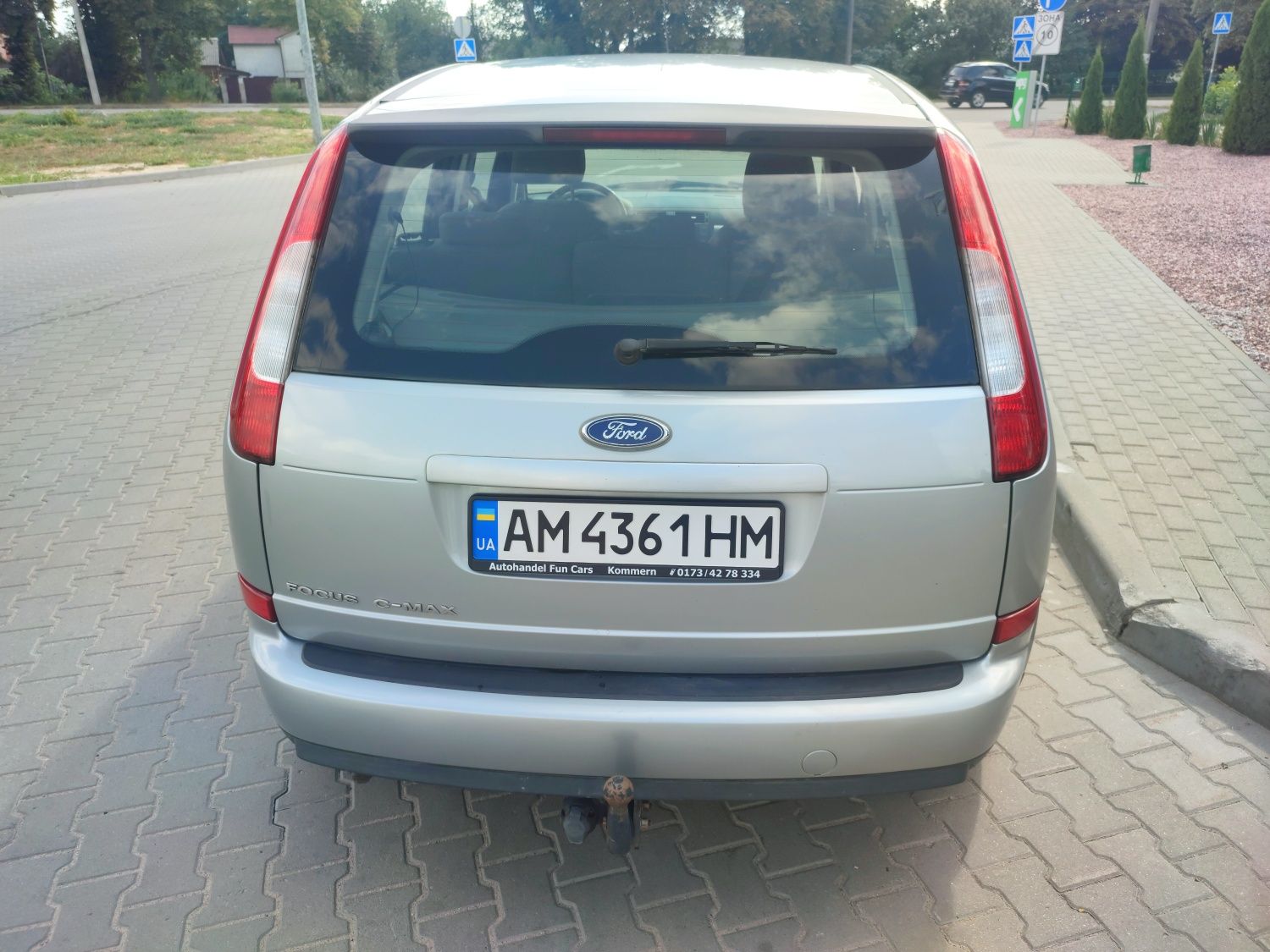 Ford C-max Пригнаный с Германии Оригинальный Пробег