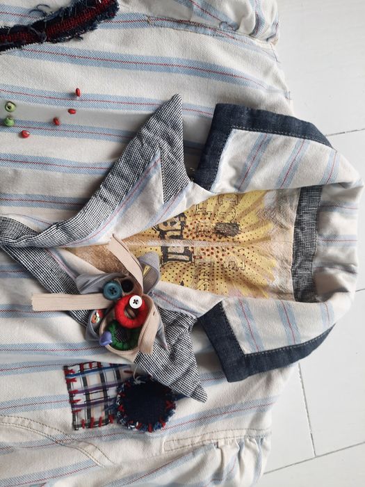 Marynarka żakiet Desigual rozmiar 38/40 M w paski