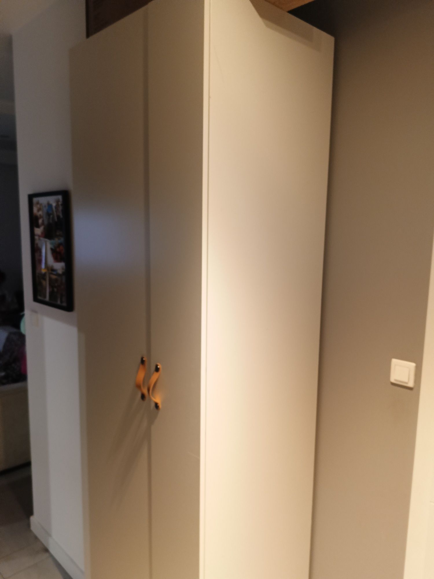 Szafa ubraniowa 2 drzwiowa IKEA duża pojemna