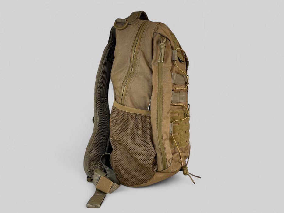 Рюкзак тактичний сумка військова мультикам койот 17л cordura 1000d