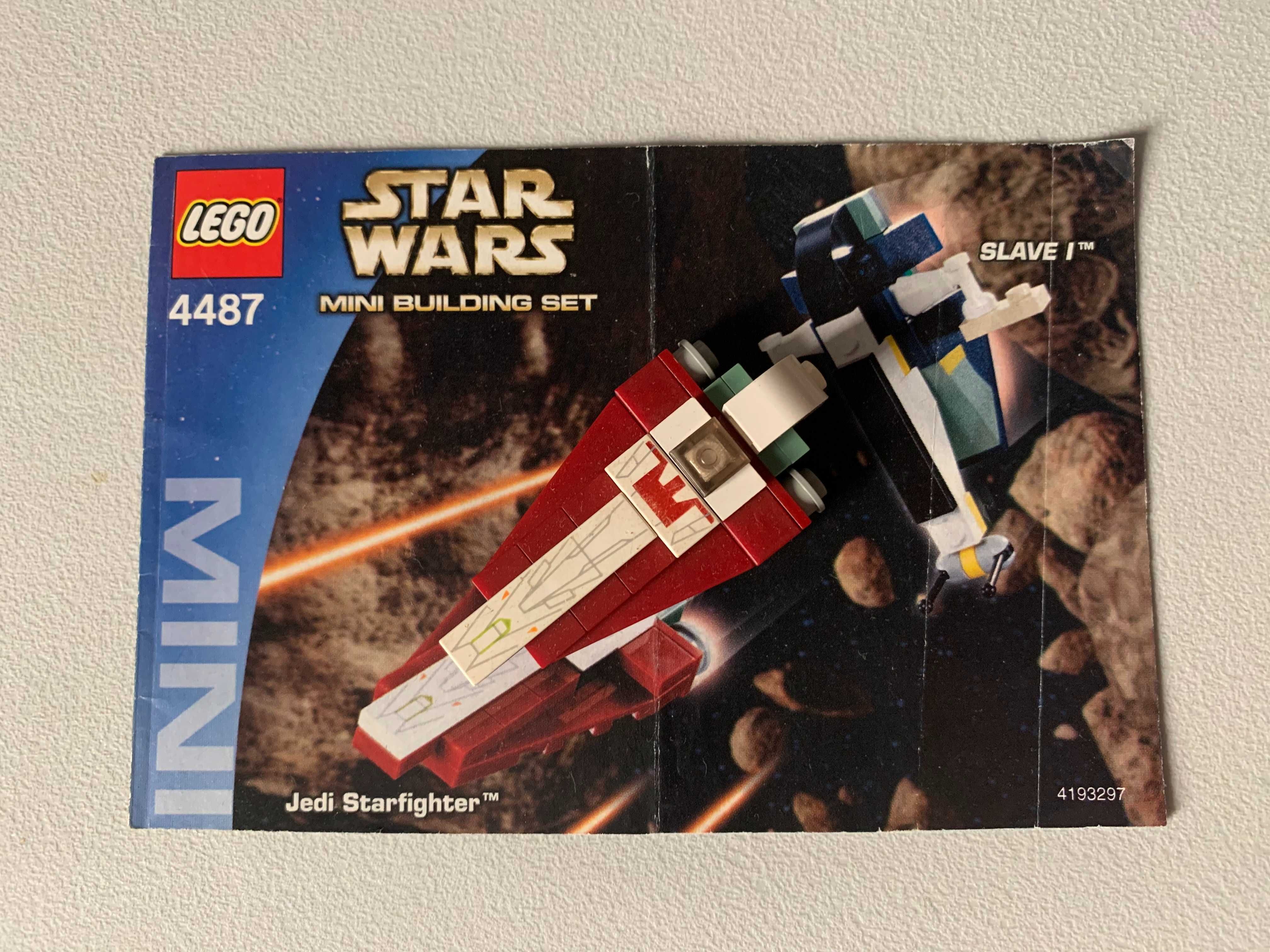 LEGO Star Wars 4487: Jedi Starfighter c/ manual