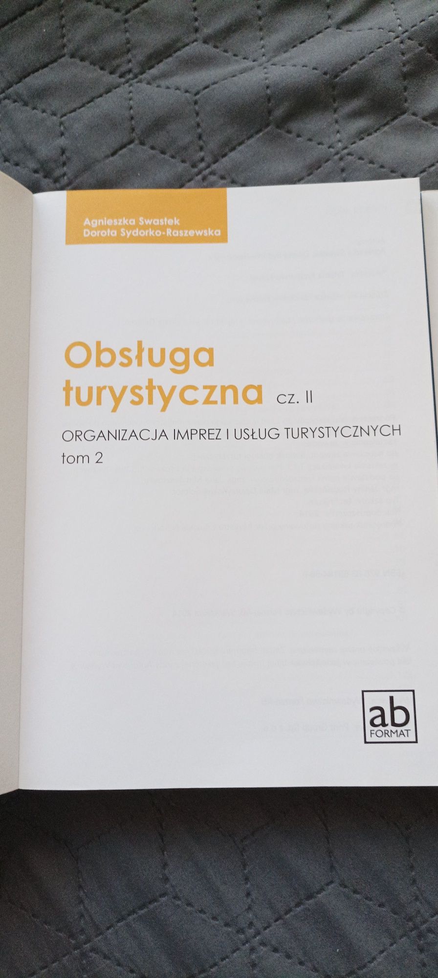 Obsługa turystyczna cz. I i cz. II