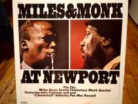 Пластинка Miles & Monk (miles and monk) at newport