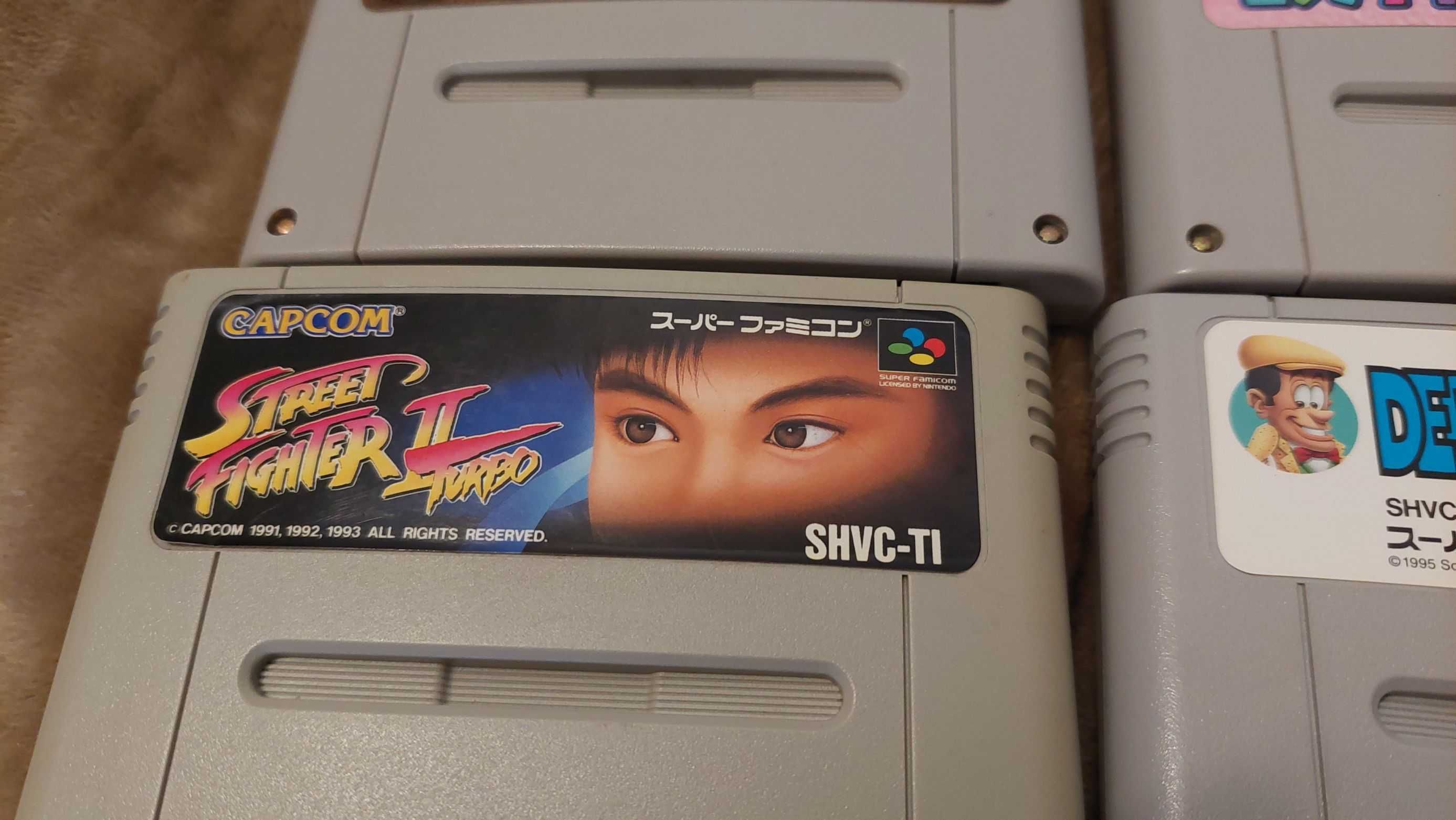 Lote de jogos Super Nintendo