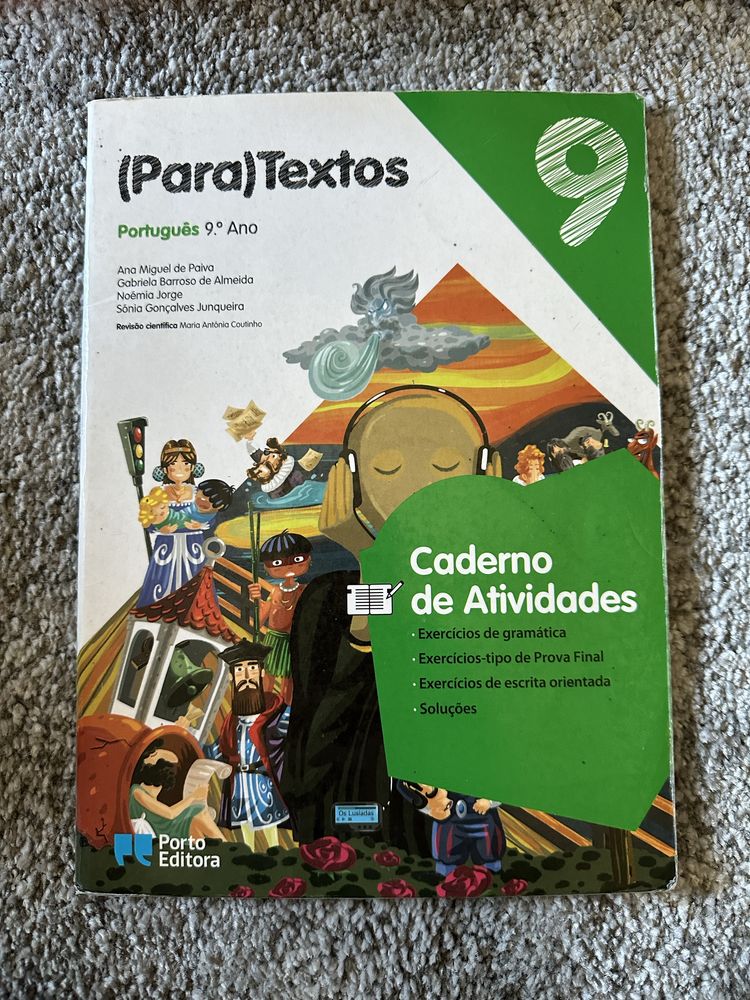 Livros conjunto para textos portugues 9 ano