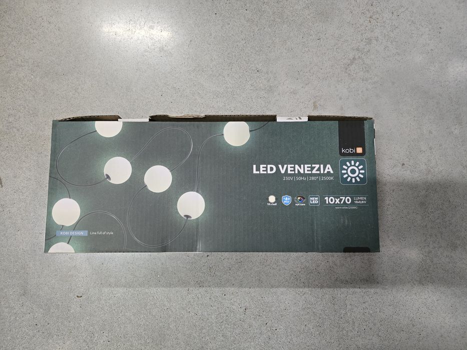 Lampy girlanda ogrodowa Venezia