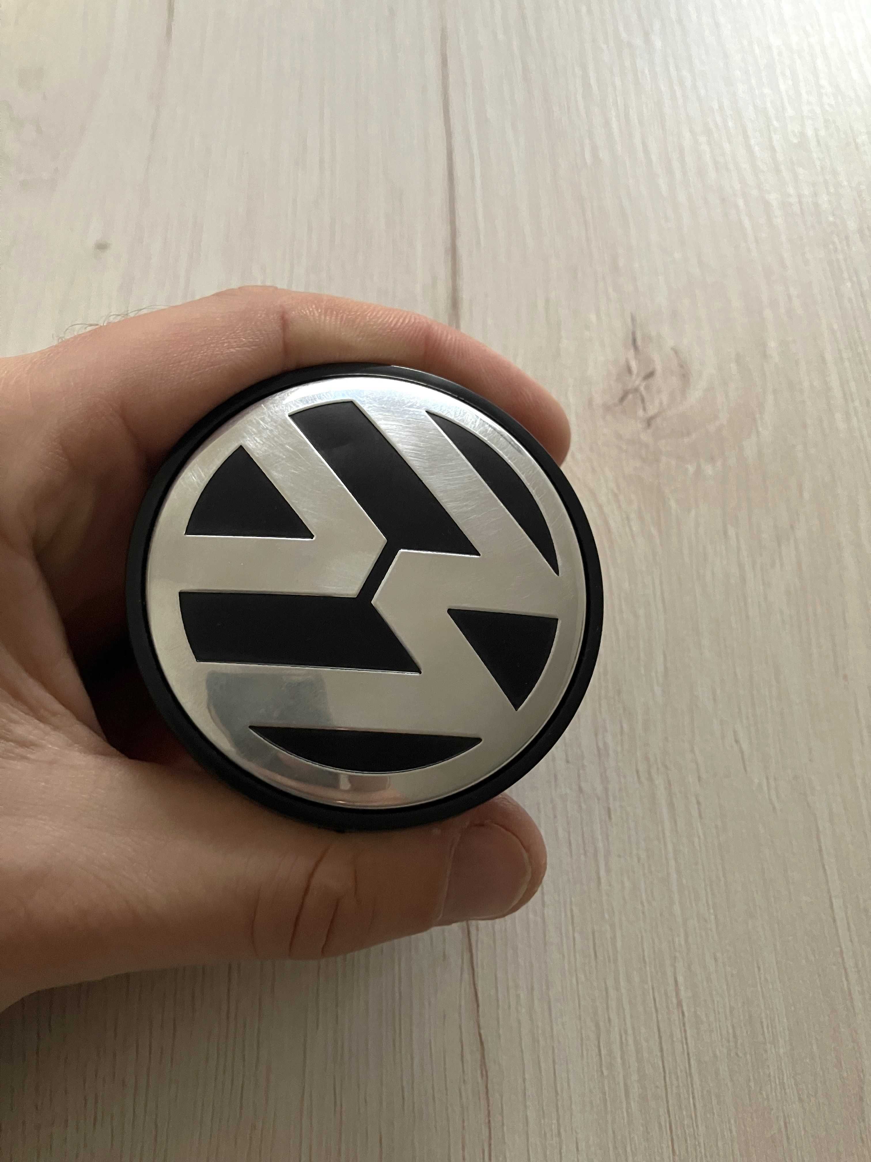 Nowe srebrne dekielki do felg 4x 65mm Volkswagen VW kapselki i inne