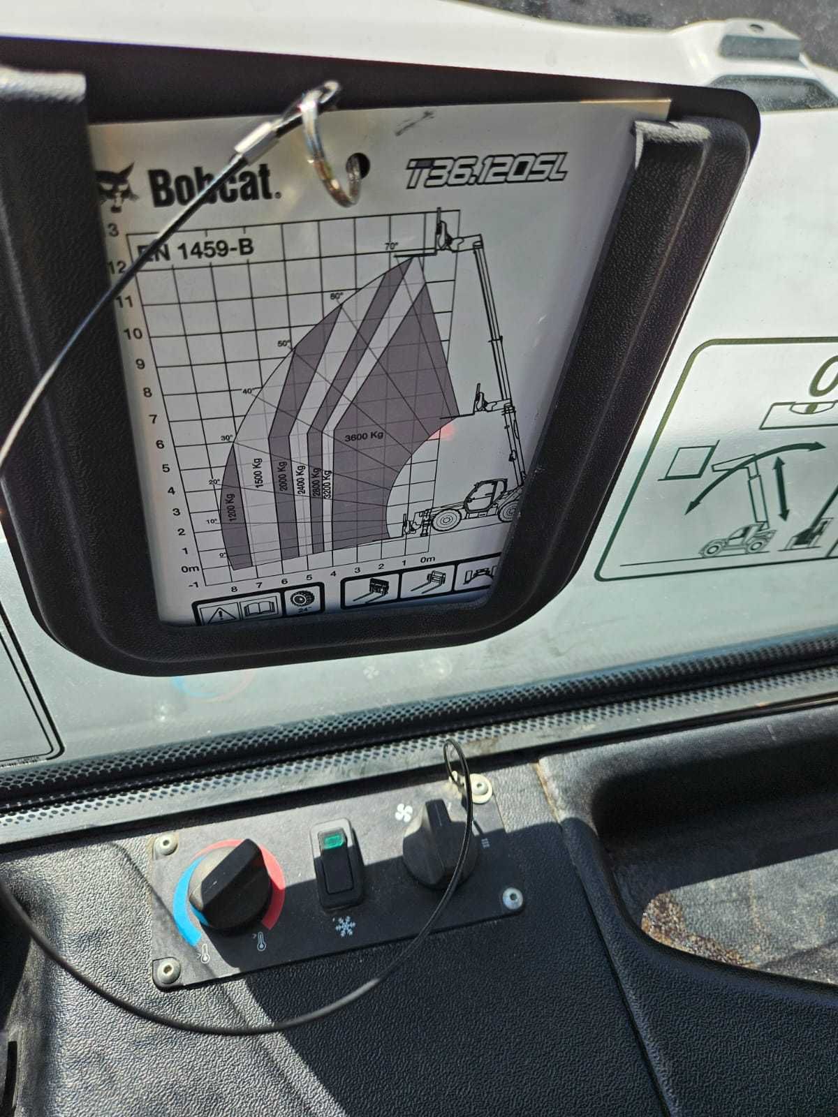 Ładowarka Teleskopowa Bobcat 36.120 JCB Manitou CAT Merlo Dieci Volvo