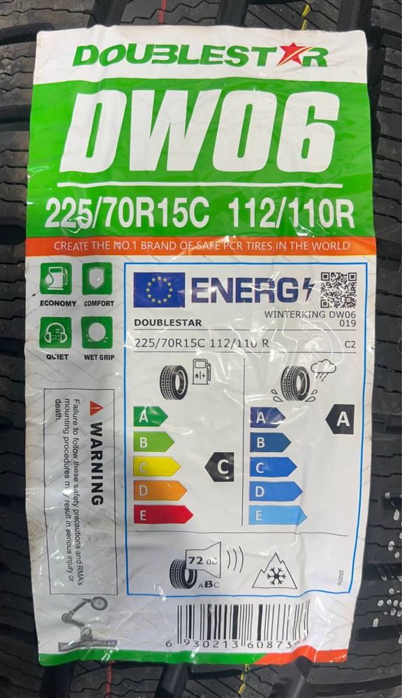 Шины 225/70R15c DOUBLESTAR DW-06 зима
