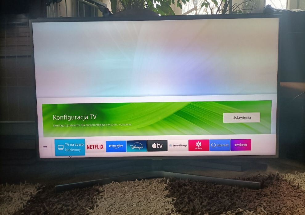 Tv Samsung 55" 4K SMART WiFi DVB-T 2 hevc UHD HDR telewizor LED Tizen