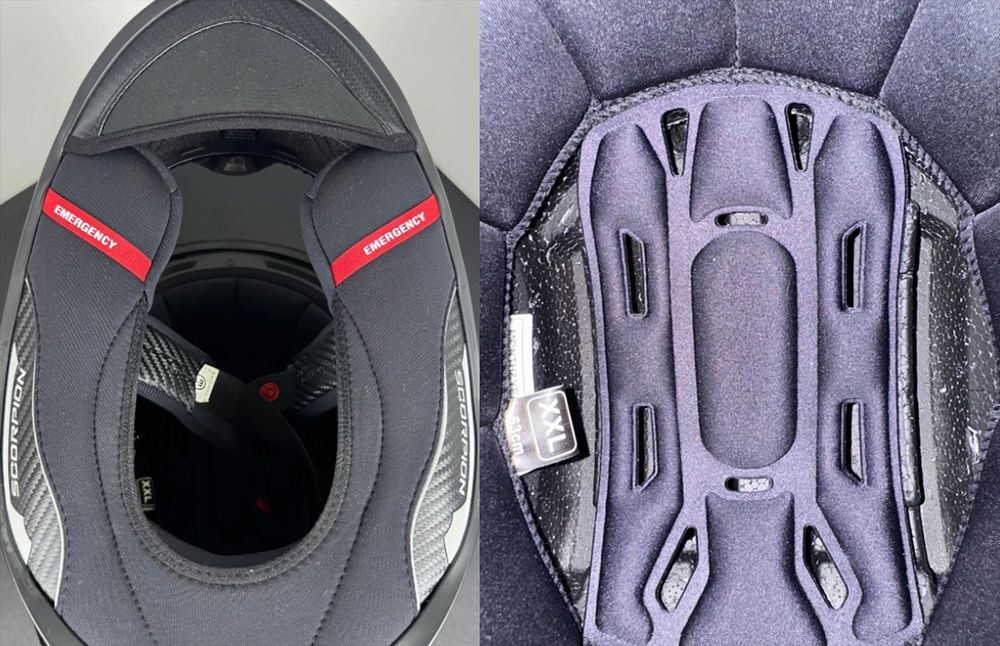 Шлем Scorpion, Ruroc, Shoei, Icon EXO R1 Air Carbon Onyx