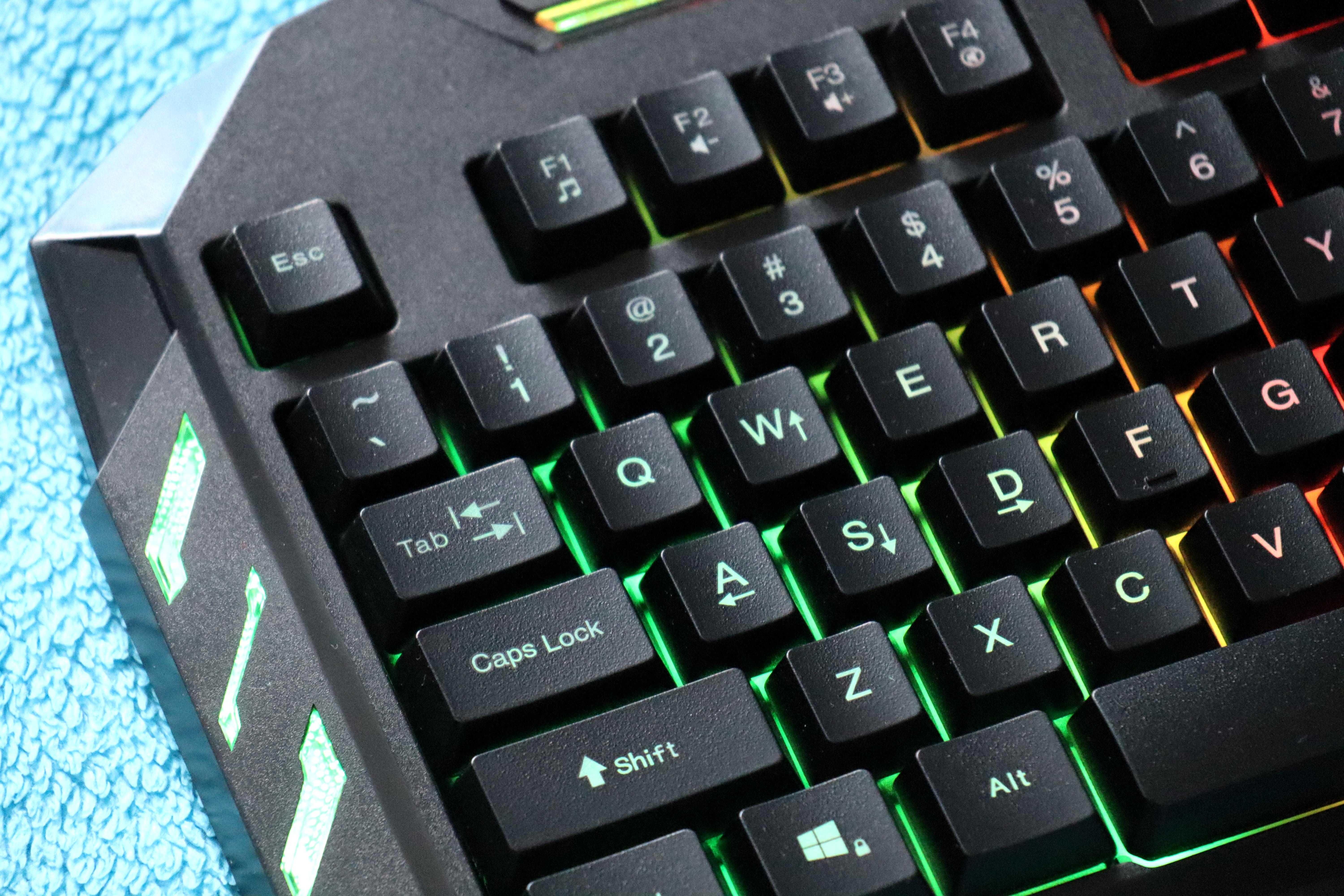 Klawiatura Fury Thunderstreak gamingowa podświetlana gamerska