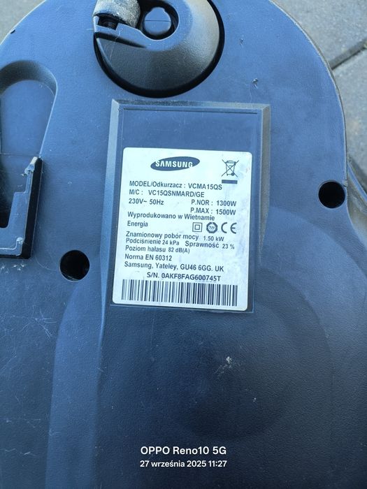 Odkurzacz Samsung twin bezworkowy