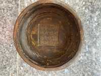 Jarra Bronze Dinastia Ming China séc XVII 24,6 cm 2,240 kg Assinada
