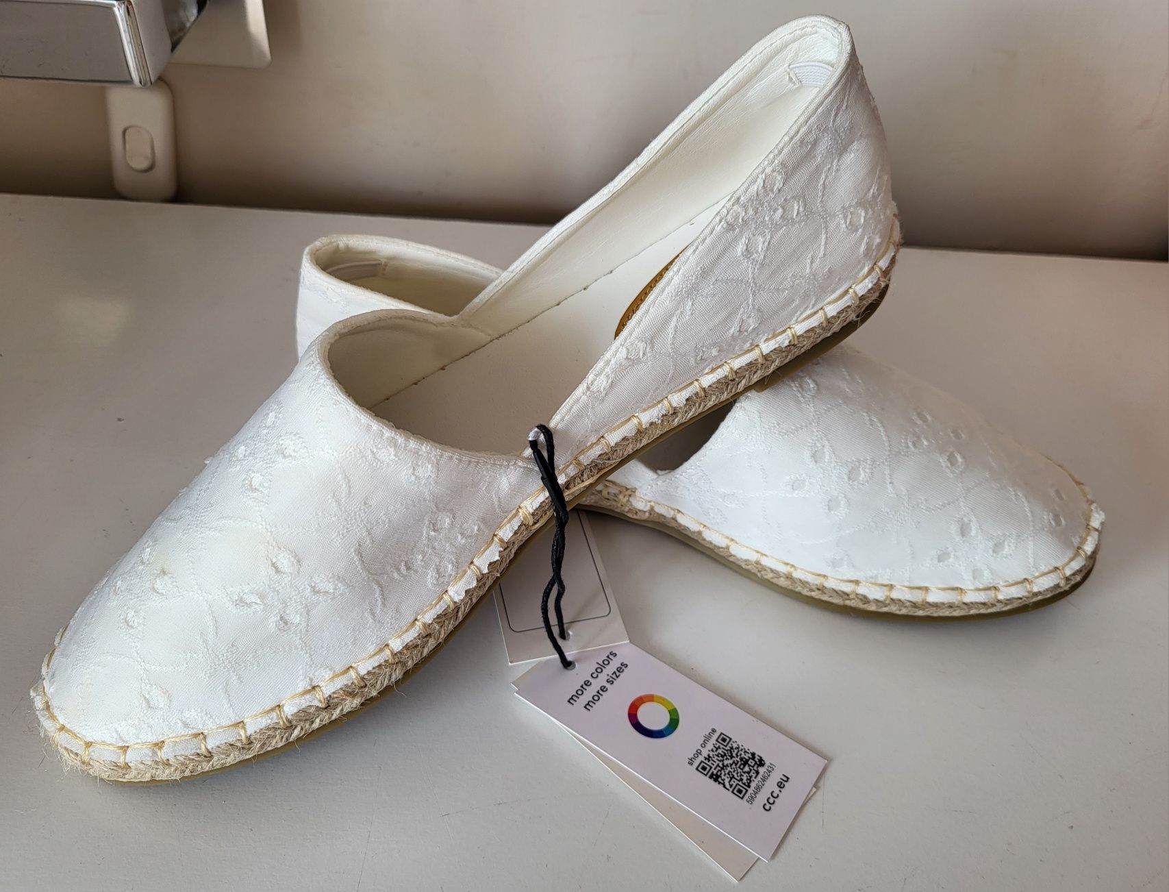 Espadryle buty półbuty nowe Jenny Fairy 39