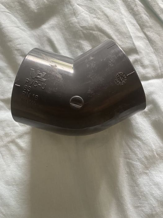 Kolano PVC-U 45  d 63