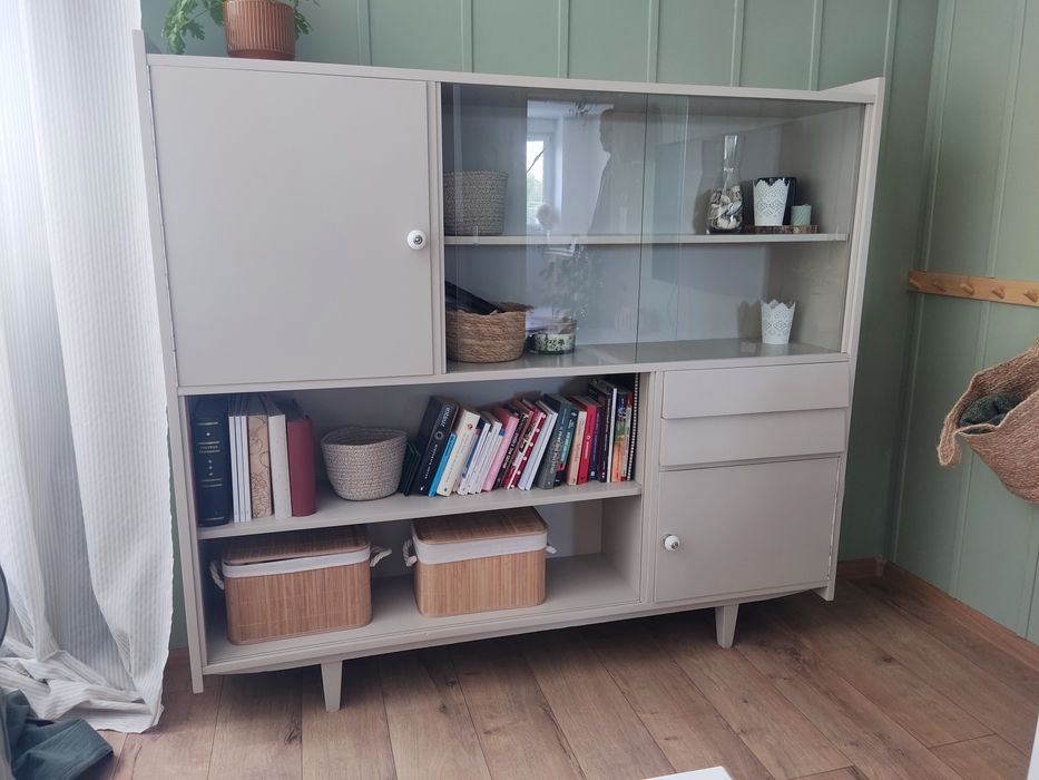 Szafka komoda regał biblioteczka PRL