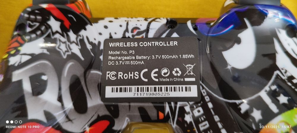 Comando wireless ps3 novos