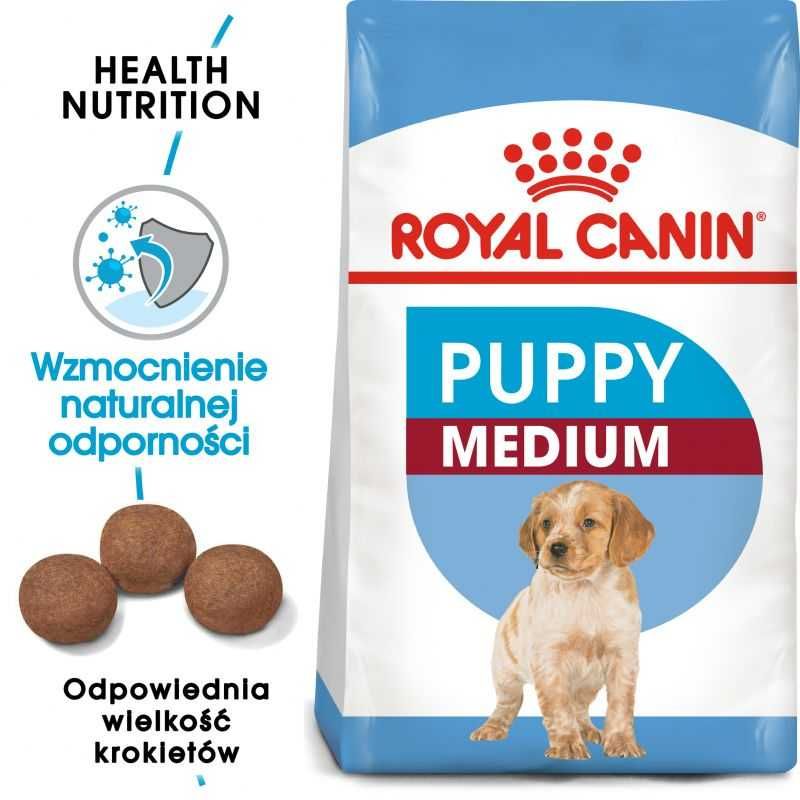 Karma dla psa Royal Canin Medium Puppy / Junior 15kg OKAZJA!!!