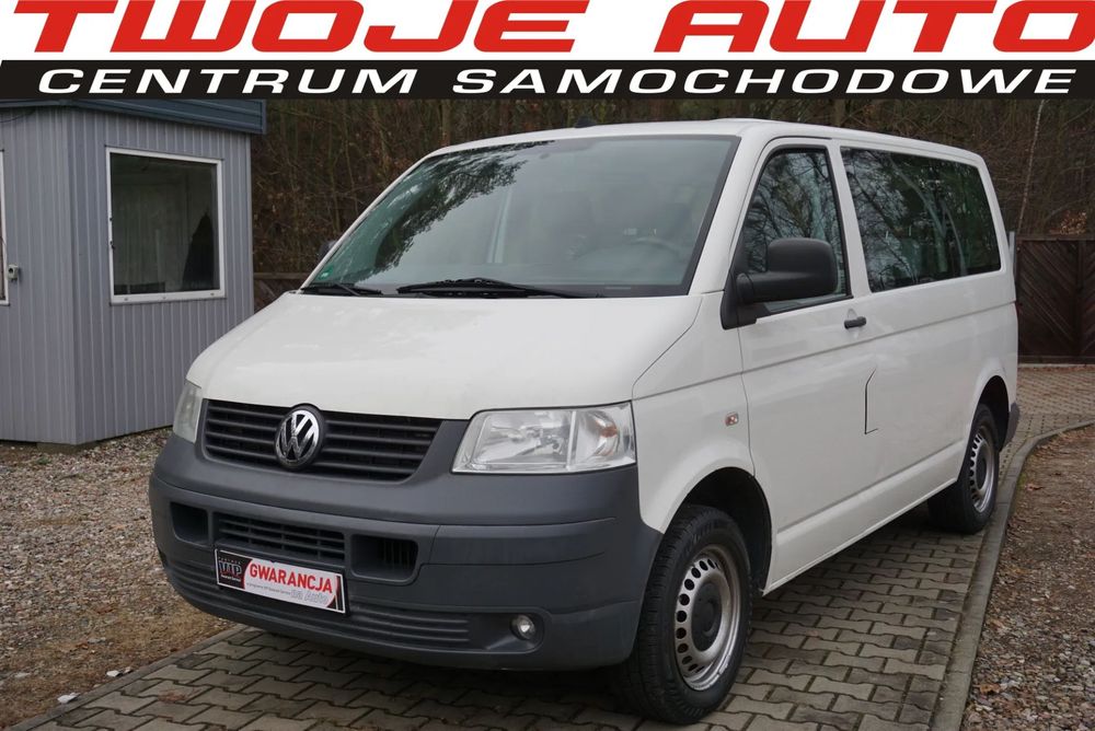 Volkswagen Transporter GWARANCJA 2.5TDi 130PS 9miejsc Klimatyzacja NIEMCY Zamiana