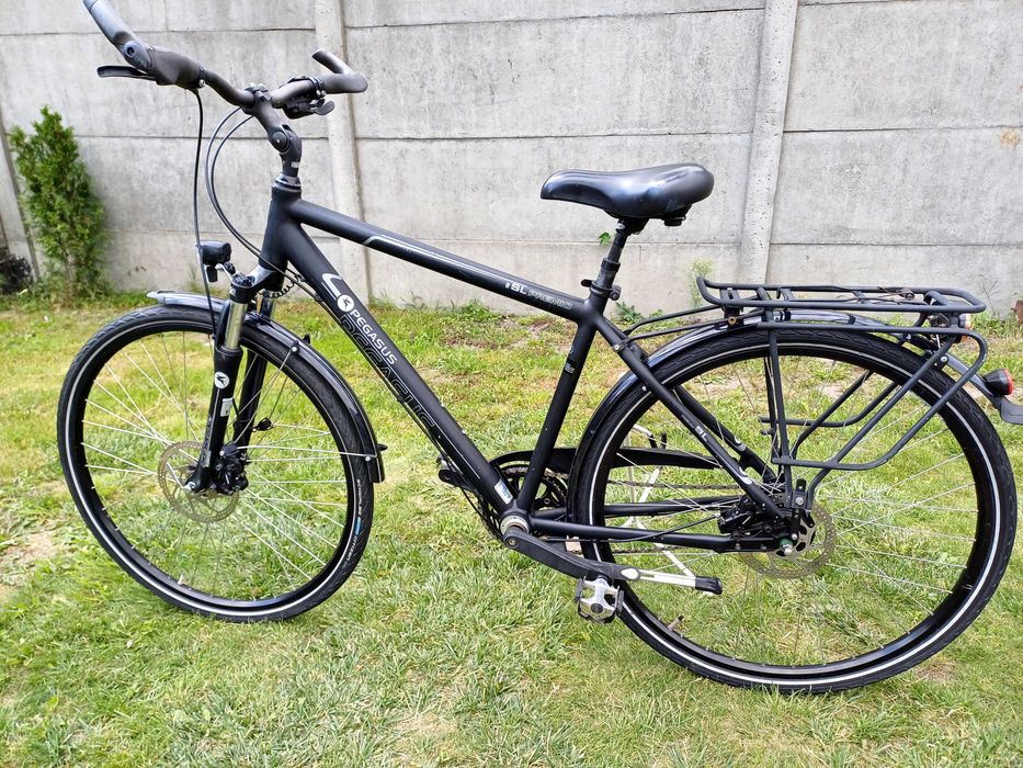 Rower Trekkingowy PEGASUS PREMIO SL Koła 28 Cali ALFINE 11 Ham Tar Hyd