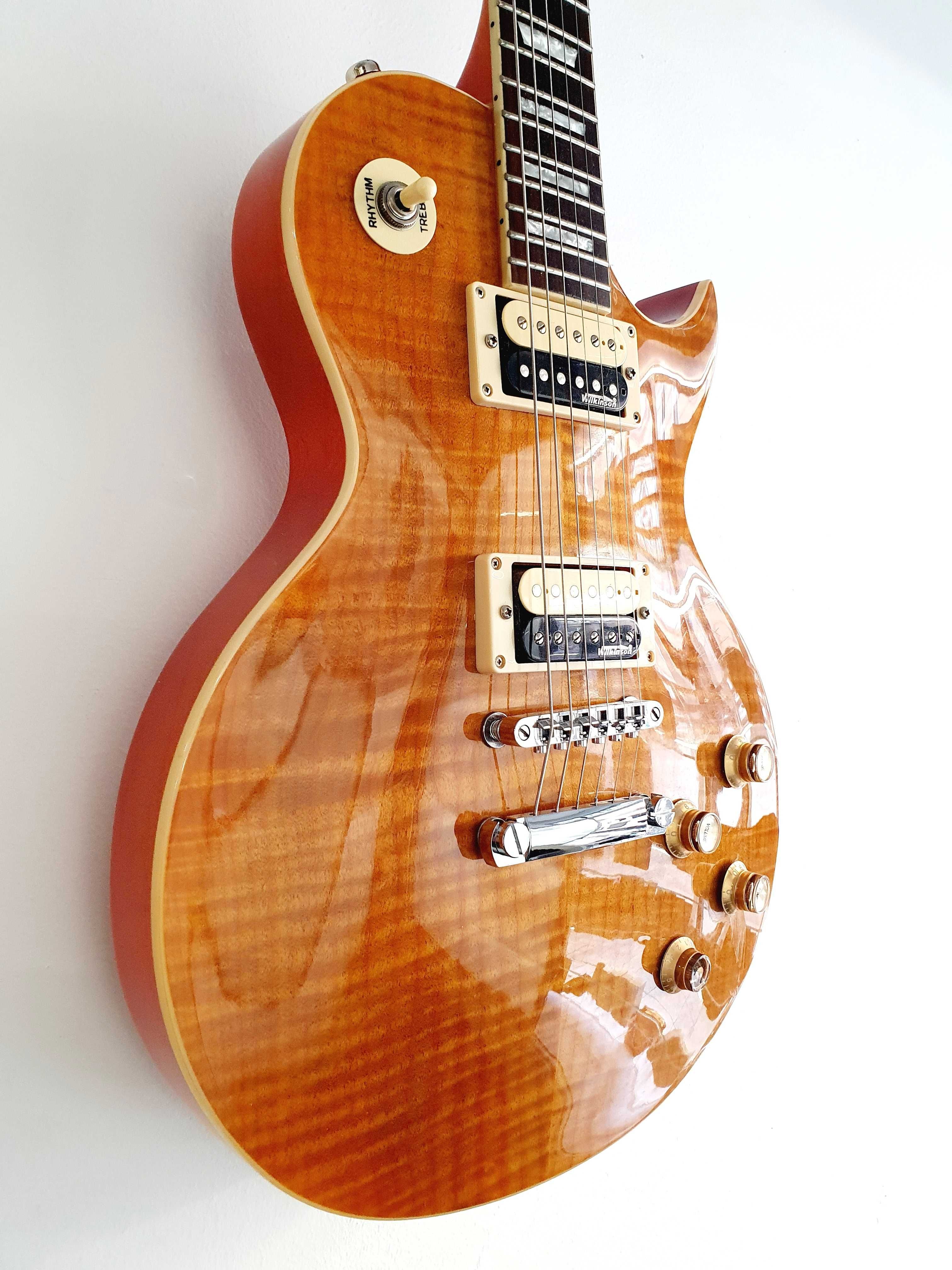 Gitara Elektryczna Vintage V100AFD Paradise + Hard Case /klucze Gotoh