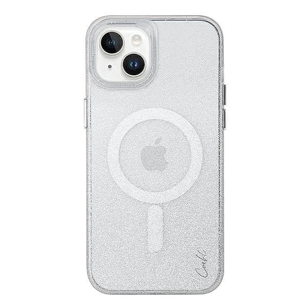 Etui Uniq Coehl Lumino na iPhone 14 Plus - srebrne